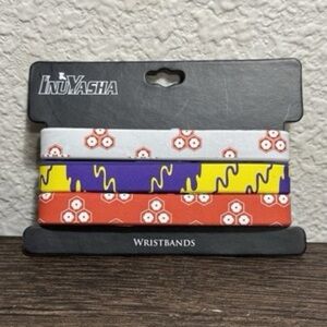 ISO Hot Topic InuYasha Colorful Wristbands Set
